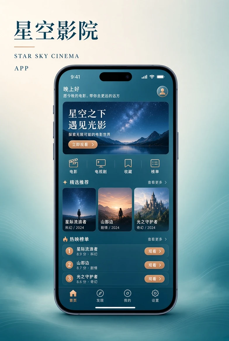 星空影院APP主题图